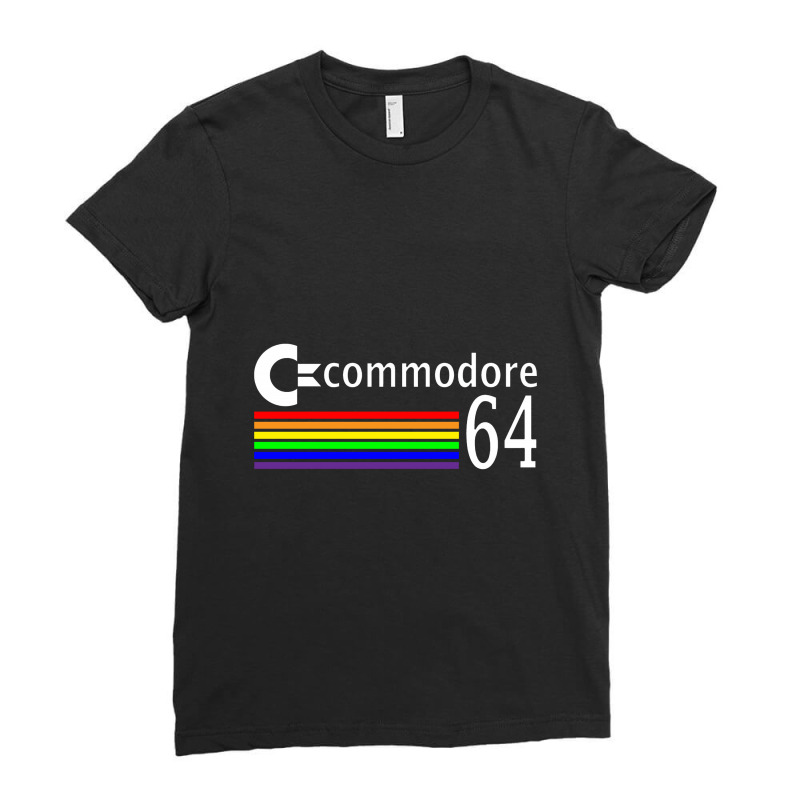 Commodore Ladies Fitted T-Shirt by kerenajun | Artistshot