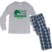 Nooks Cranny Game Men's Long Sleeve Pajama Set | Artistshot