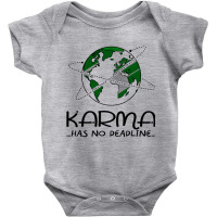 Karma Comes And Goes Baby Bodysuit | Artistshot