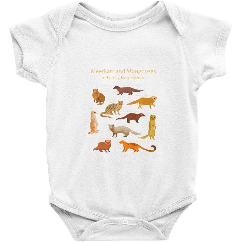 Meerkat And Mongoose Species Premium Baby Bodysuit by celanasubek | Artistshot