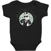 Monopoly I Run This Town T Shirt Baby Bodysuit | Artistshot