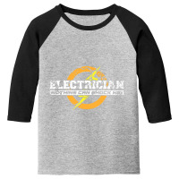 Mens Electrician Electronics Engineer Linemen Power Plant Youth 3/4 Sleeve | Artistshot