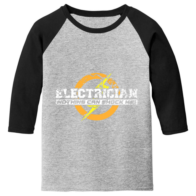 Mens Electrician Electronics Engineer Linemen Power Plant Youth 3/4 Sleeve by celanasubek | Artistshot