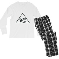 Eye Of Horus Men's Long Sleeve Pajama Set | Artistshot