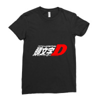 Initial D Anime Manga Drift Race Jdm Ladies Fitted T-shirt | Artistshot