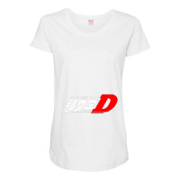 Initial D Anime Manga Drift Race Jdm Maternity Scoop Neck T-shirt | Artistshot