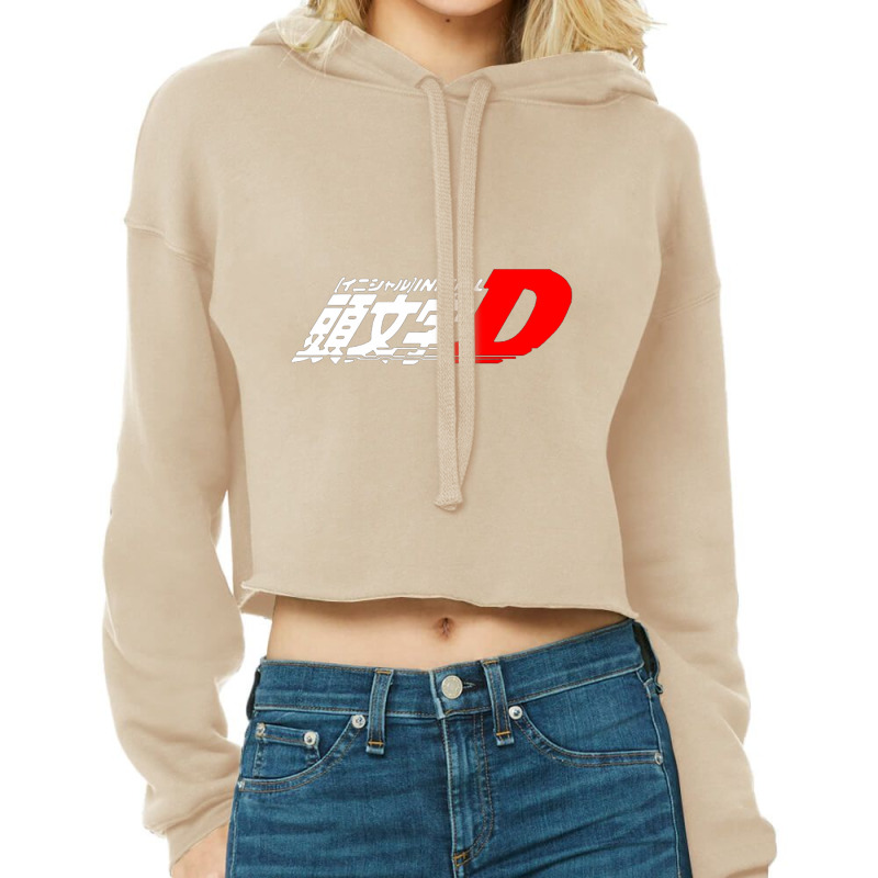 Initial D Anime Manga Drift Race Jdm Cropped Hoodie by Gretchen Minnis | Artistshot