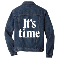 It's Time   Gough Whitlam Men Denim Jacket | Artistshot