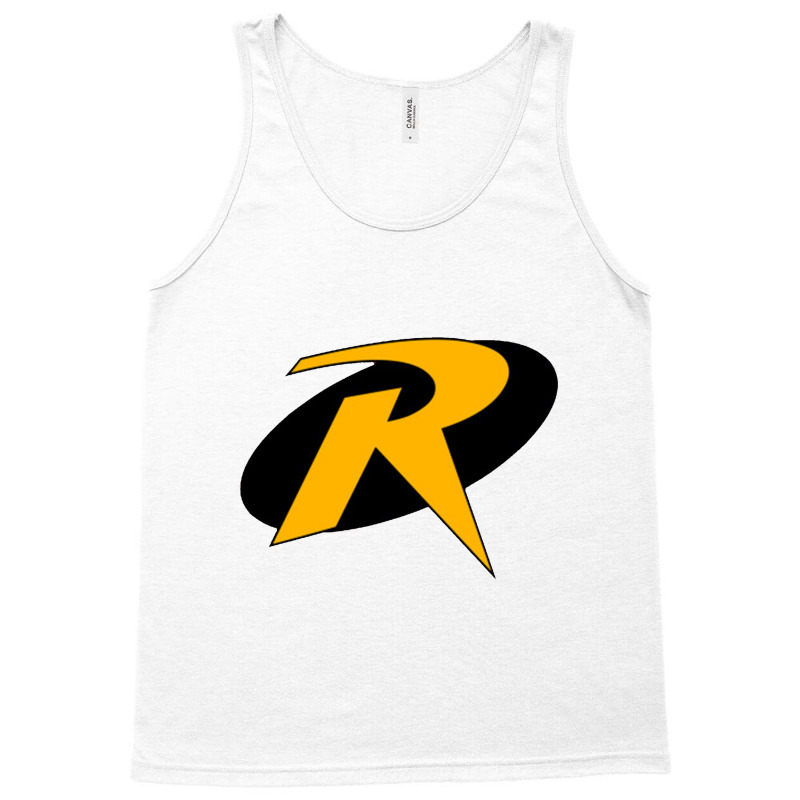 Robin Yellow Tank Top by apolitery | Artistshot