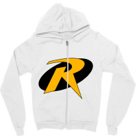 Robin Yellow Zipper Hoodie | Artistshot