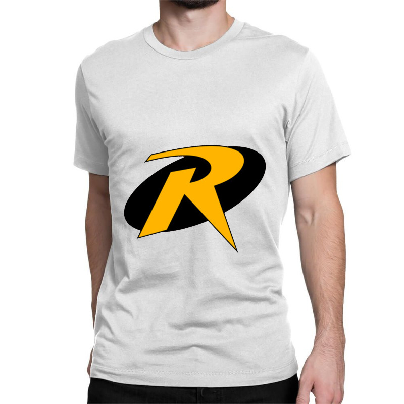 Robin Yellow Classic T-shirt by apolitery | Artistshot