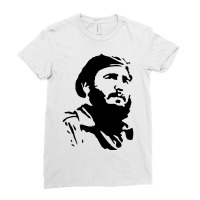 Fidel Castro Cuba Revolution Ladies Fitted T-shirt | Artistshot