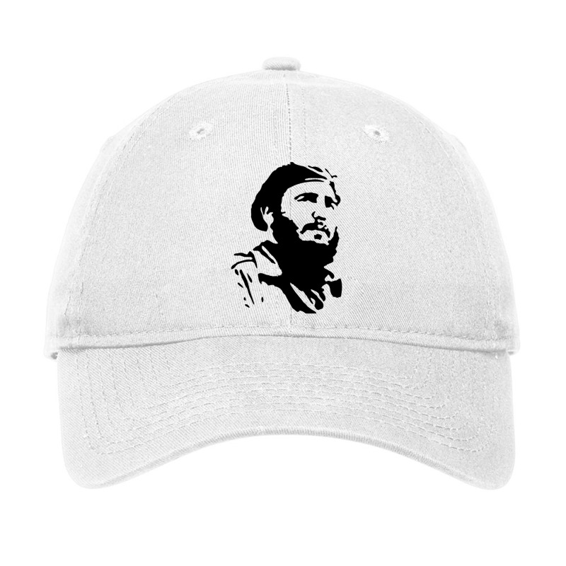 Fidel Castro Cuba Revolution (2) Adjustable Cap by saterseim | Artistshot