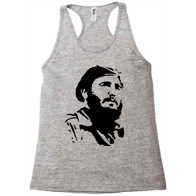 Fidel Castro Cuba Revolution (2) Racerback Tank by saterseim | Artistshot