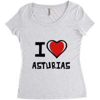 I Love Asturias Women's Triblend Scoop T-shirt | Artistshot