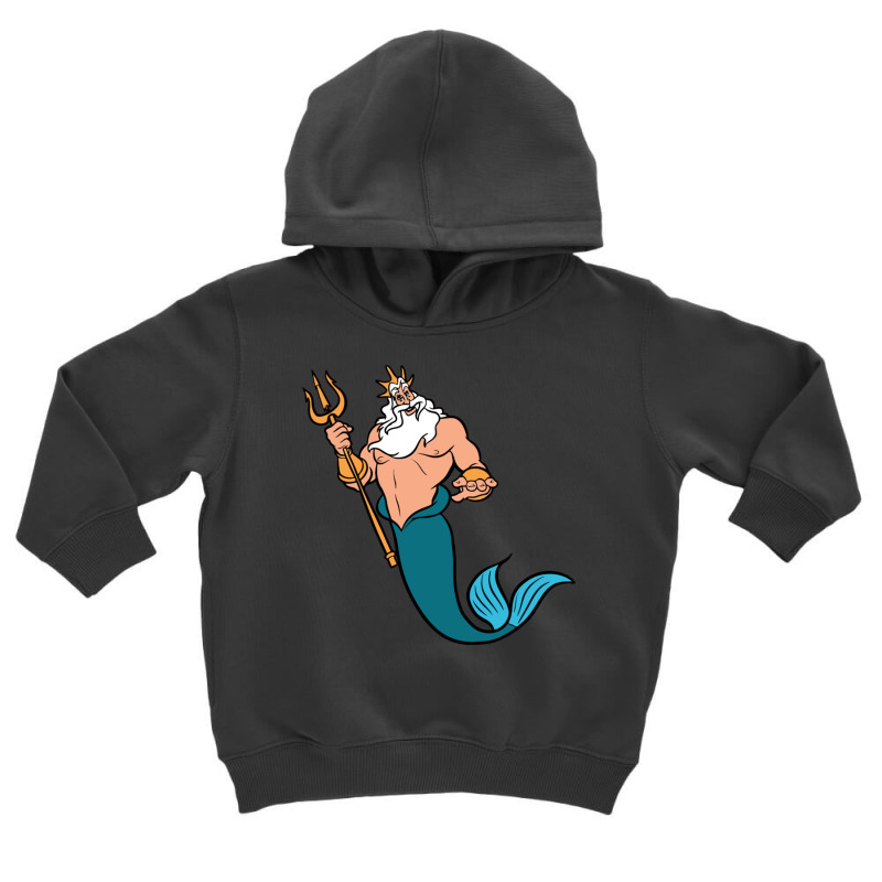 King Triton Toddler Hoodie by nazanayla | Artistshot