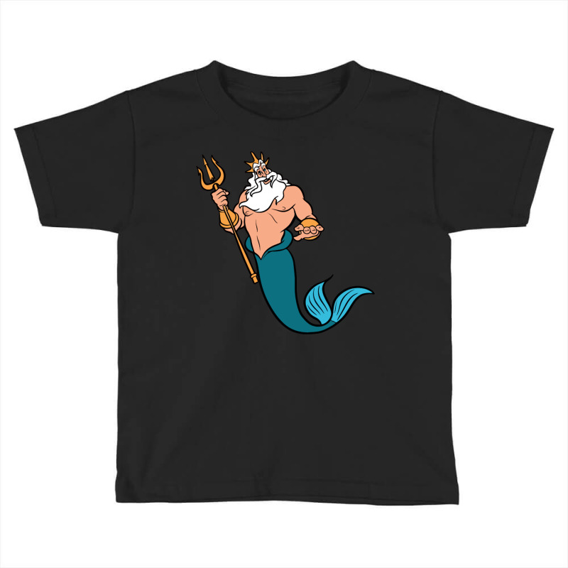 King Triton Toddler T-shirt by nazanayla | Artistshot