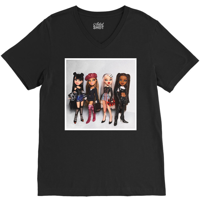 Bratz Angel V-Neck Tee by Marie E | Artistshot