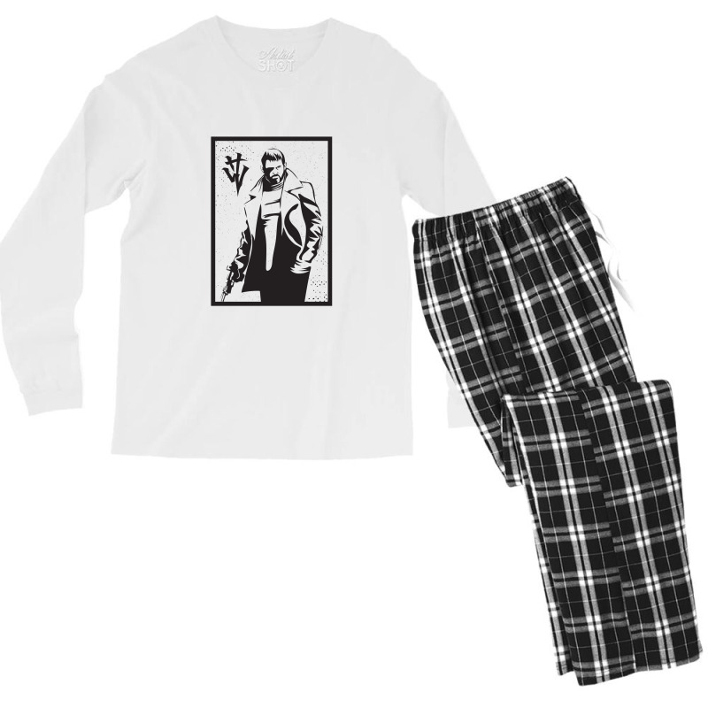 Chris Redfield Men's Long Sleeve Pajama Set by eternal sunshine | Artistshot