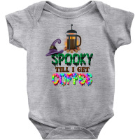 Spooky Till I Get Coffee Baby Bodysuit | Artistshot