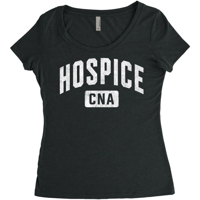 Hospice Cna Certified Nurse Assistant Hospice Aide T Shirt Women's Triblend Scoop T-shirt by annalyneplacencia | Artistshot