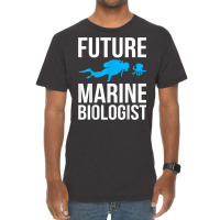 Future Marine Biologist Gift For Students Sea Life T Shirt Vintage T-shirt | Artistshot