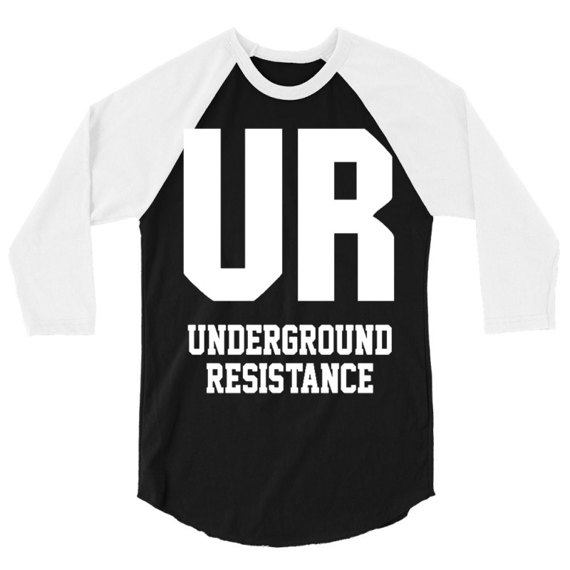 Underground Resistence 3/4 Sleeve Shirt by saterseim | Artistshot