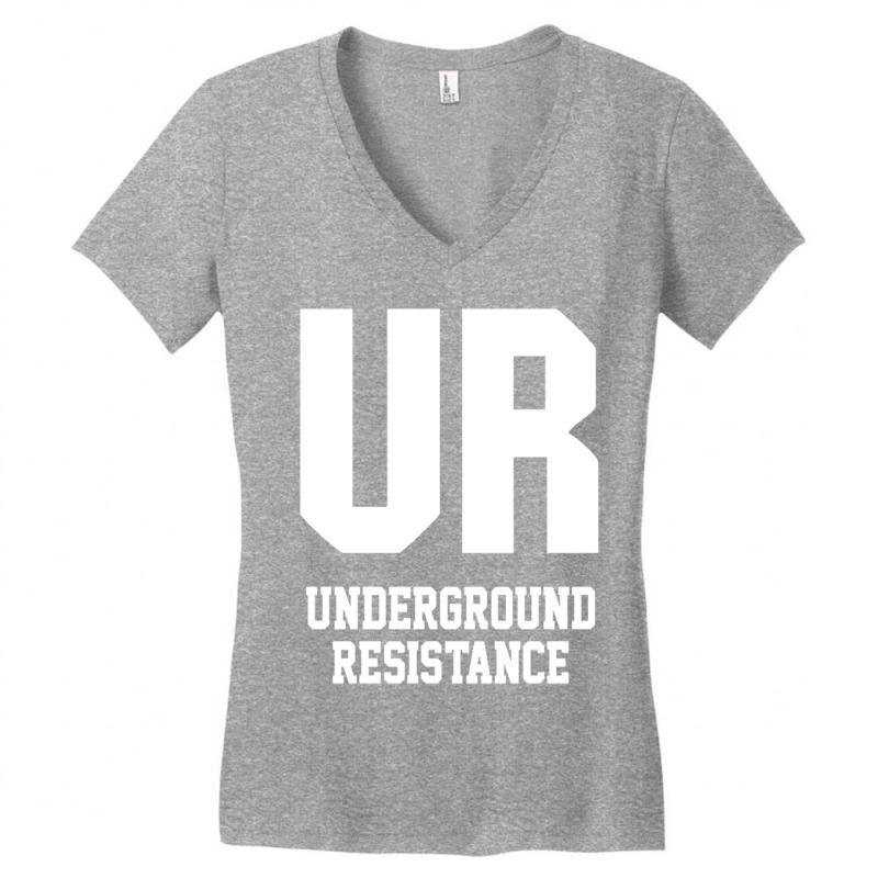 Underground Resistence Women's V-Neck T-Shirt by saterseim | Artistshot