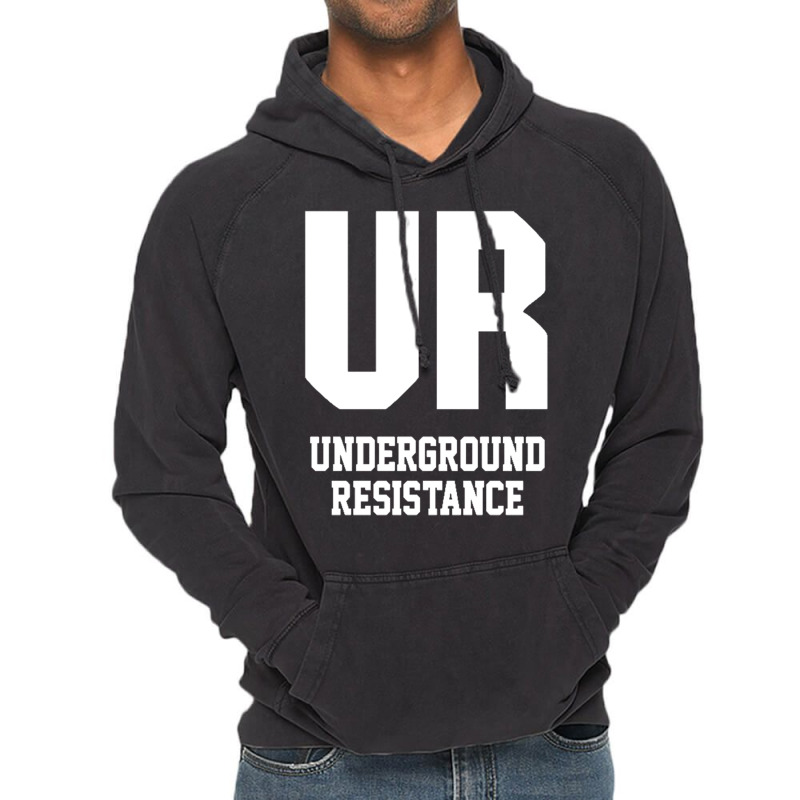 Underground Resistence Vintage Hoodie by saterseim | Artistshot