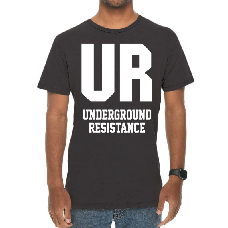 Underground Resistence Vintage T-Shirt by saterseim | Artistshot