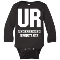 Underground Resistence Long Sleeve Baby Bodysuit | Artistshot