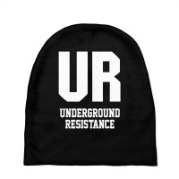 Underground Resistence Baby Beanies | Artistshot