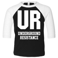 Underground Resistence Toddler 3/4 Sleeve Tee | Artistshot