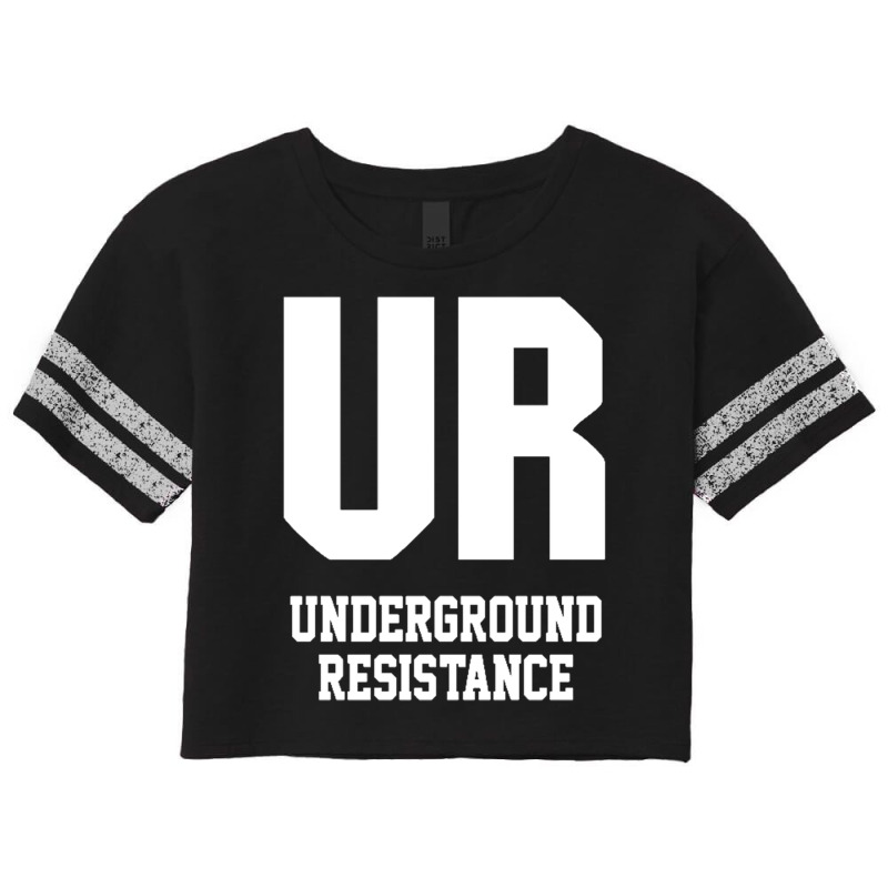 Underground Resistence Scorecard Crop Tee by saterseim | Artistshot