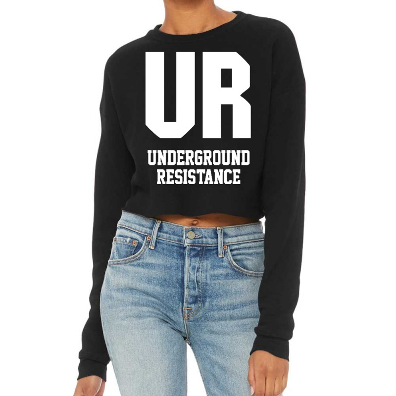 Underground Resistence Cropped Sweater by saterseim | Artistshot