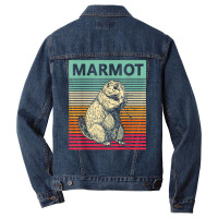 Retro Marmot Vintage Marmot T Shirt Men Denim Jacket | Artistshot