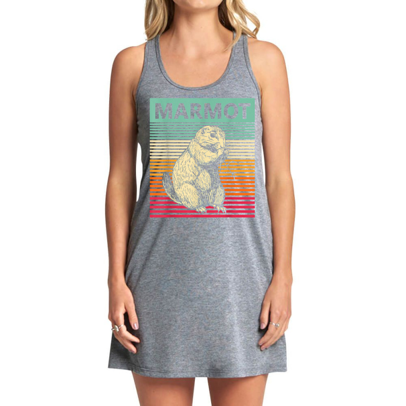 Retro Marmot Vintage Marmot T Shirt Tank Dress by erisseby | Artistshot