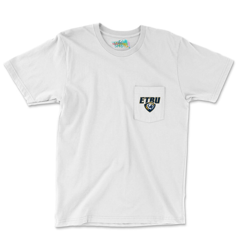 East Texas Baptist University Tigers Pocket T-Shirt by Sosinasa | Artistshot