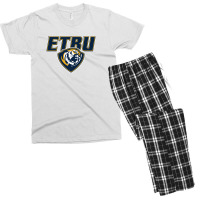 East Texas Baptist University Tigers Men's T-shirt Pajama Set | Artistshot