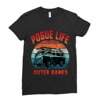 Outer Banks Classic Ladies Fitted T-shirt | Artistshot