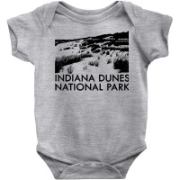 Indiana Dunes National Park Baby Bodysuit | Artistshot