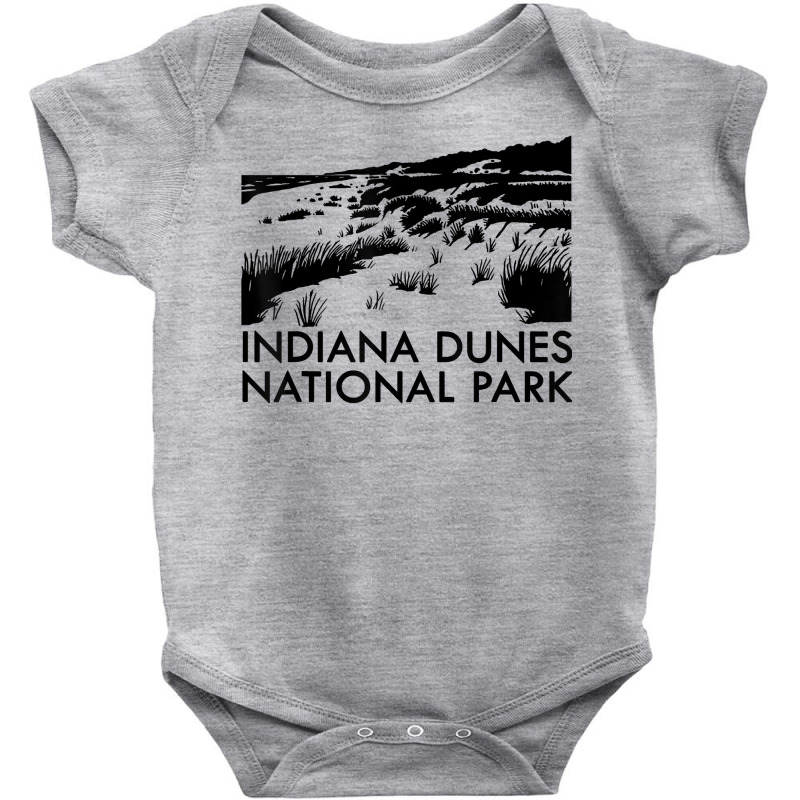 Indiana Dunes National Park Baby Bodysuit by jacolepachew | Artistshot