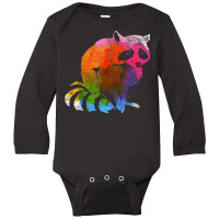 Racoon T Shirt T Shirt Long Sleeve Baby Bodysuit | Artistshot