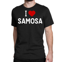 I Love Samosa Shirt   Indian Food T Shirt Classic T-shirt | Artistshot