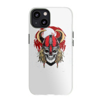 Nordic Mythology Skeleton Head With Viking Helmet T Shirt Iphone 13 Case | Artistshot