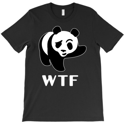 Wtf Panda T-shirt Designed By Firman Nudin