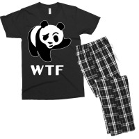 Wtf Panda Men's T-shirt Pajama Set | Artistshot