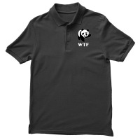 Wtf Panda Men's Polo Shirt | Artistshot