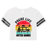 Vintage Art Pogue Life Outer Banks Scorecard Crop Tee | Artistshot