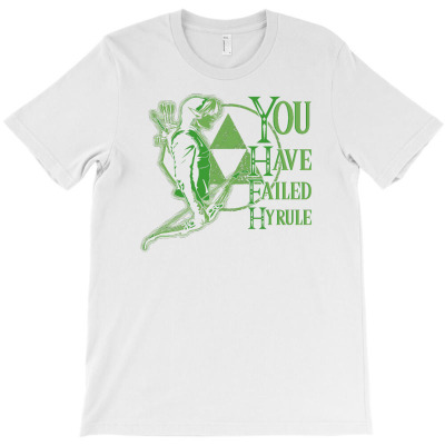 You Have Failed Hyrule T-shirt Designed By Firman Nudin